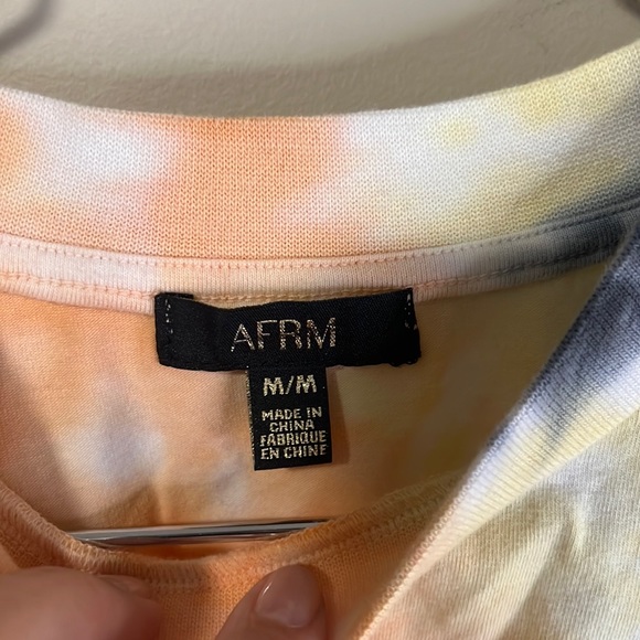 AFRM tie-dye crop tee - Picture 3 of 7